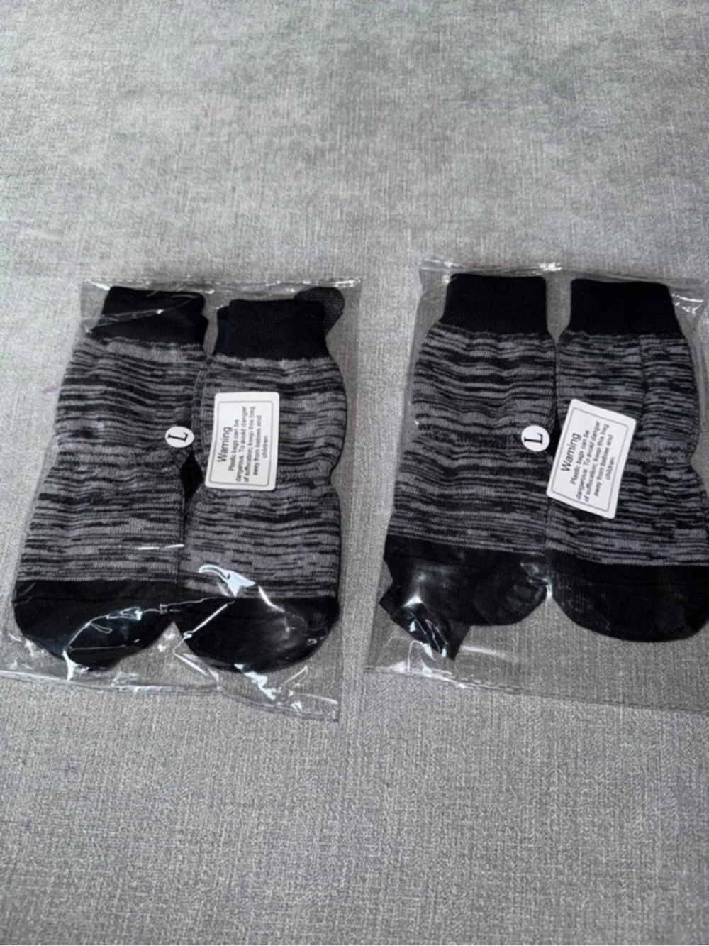 Anti-Slip Socks for Dogs - 4 Pairs